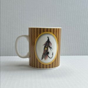 Savinio Porcelain Fly Fishing Mug